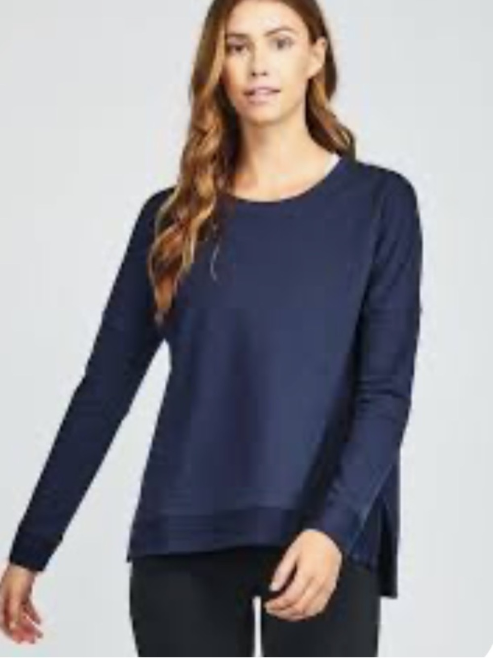TASC Performance navy sweatshirt